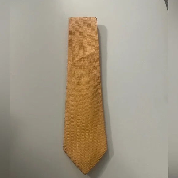 Vitaliano Pancaldi Elegant Silk Tie Orange Made in Italy